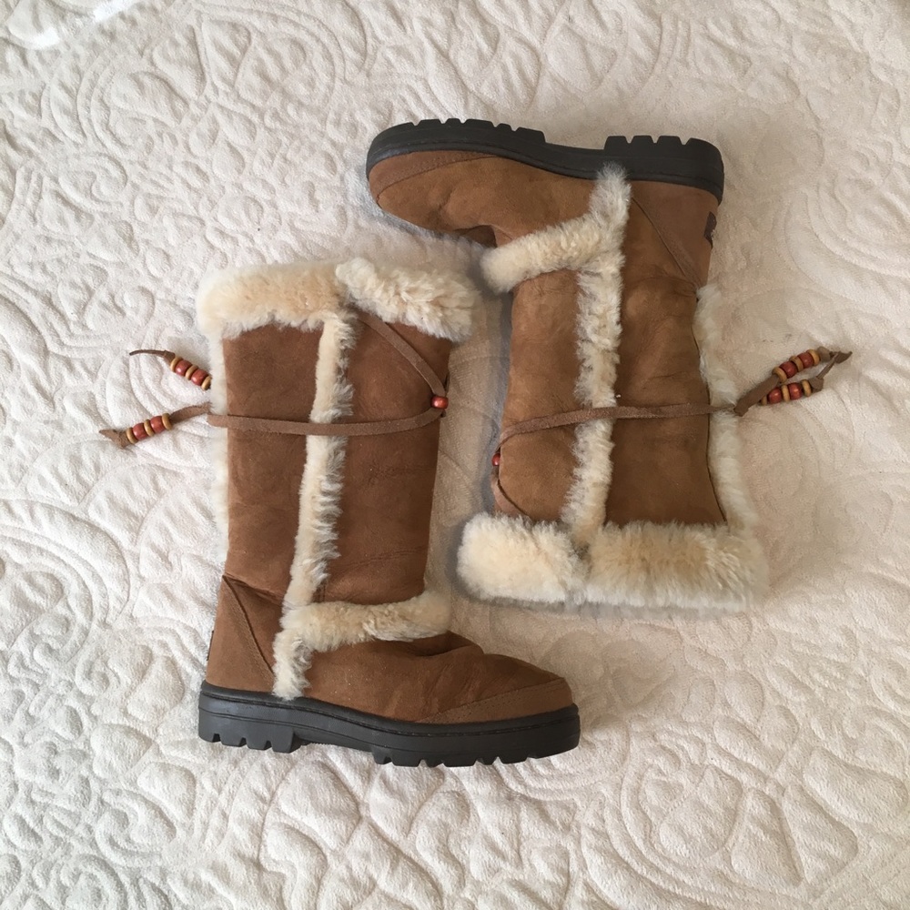 Beaded Ugg Boots (fit larger sizes)